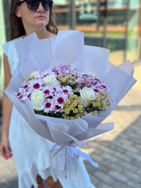 Букет “Фиолетовый закат“