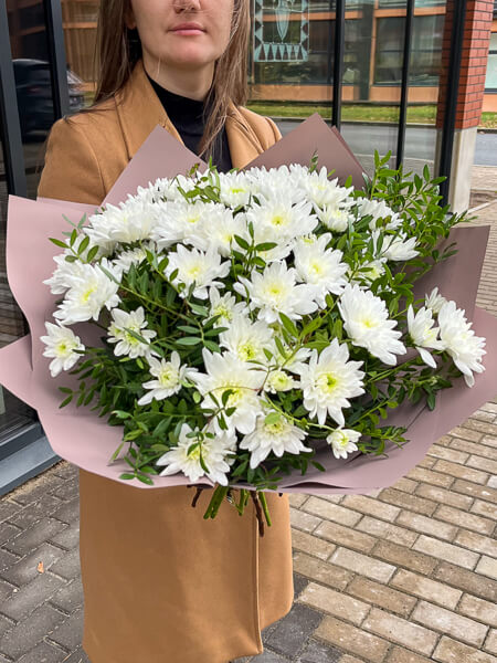 Букет “Нежно белый“