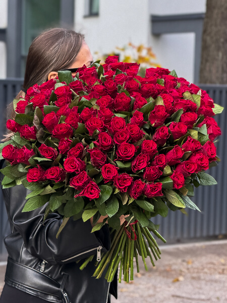 Lillekimp “101 roosi“ (50 cm)